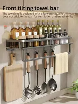 Кухонные полки, Стойка для хранения посуды, Вешалка, Угловая полка, Стойки для ножей, Крючки