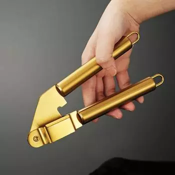 Кухонные принадлежности Инструменты для имбиря и чеснока, инструменты для чесночного пюре, принадлежности для кухонного бара, предметы домашнего обихода золотой