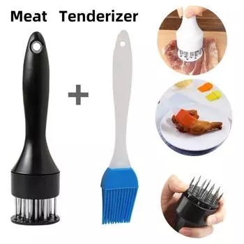 Кухонные принадлежности из нержавеющей стали кухонные гаджеты профессиональные иглы для размягчения мяса GWXY20HK54i Black чёрный