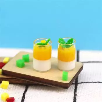 Кухонные принадлежности: Напитки, еда, игрушки, модельные игрушки, имитация мини-мангового пудинга