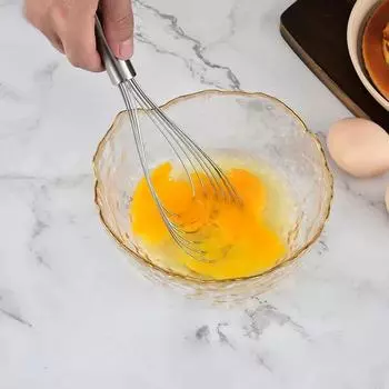 Кухонные принадлежности Венчики из нержавеющей стали Проволочный блендер Яйцо Пшеничная мука Кухонные венчики для приготовления пищи Смешивание Взбивание Аксессуары для выпечки