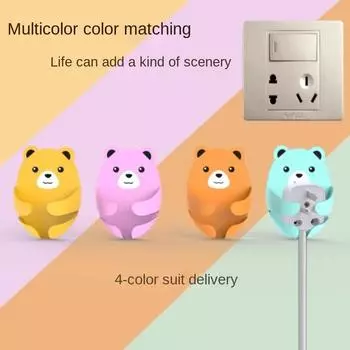 Кухонные принадлежности Вилка для розетки для дома и декора Настенный крючок для кабеля Органайзер для розеток без необходимости сверлить Кронштейн для хранения Подвесная стойка XL