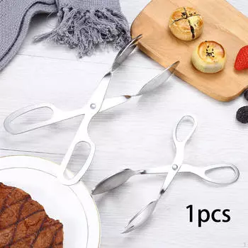 Кухонные щипцы для приготовления стейка на гриле Легкие гаджеты Еда Барбекю