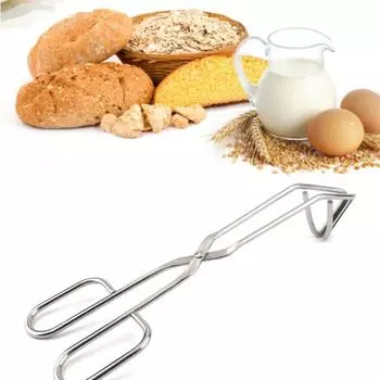 Кухонные щипцы для выпечки Щипцы для барбекю Кухонные щипцы Жаропрочные полые зажимы для барбекю Щипцы для еды Аксессуары для барбекю Инструменты для барбекю