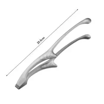 Кухонные щипцы из нержавеющей стали для барбекю, щипцы для готовки, щипцы для гриля с подставкой, зажим для еды, мяса, салата, принадлежности для барбекю