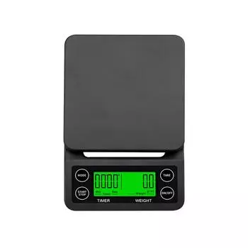 Кухонные весы, цифровые весы, небольшие граммы, высокоточные весы, цифровые кухонные весы, точные 3kg/0.1g чёрный