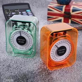 Кухонные весы, легко читаемые, широко применяемые механические весы для выпечки, 1 кг, механические мини-весы 1