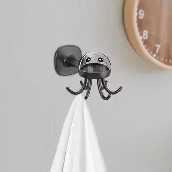 Кухонные вращающиеся крючки, подвесной держатель для посуды, настенный держатель для готовки White