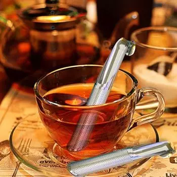 Кухонный аксессуар, фильтр для заваривания чая, нержавеющая сталь, трубка для заваривания, держатель Touch Feel, инструмент, фильтр для чайной ложки, ситечко для чая