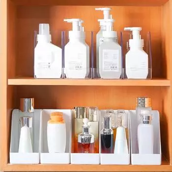 Кухонный блок для хранения Холодильник Ящик для сортировки продуктов Настольный портативный простой многоцелевой ящик Органайзер для хранения на кухне Органайзер для холодильника 9cm 15cm 15.5cm белый