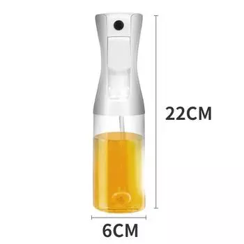 Кухонный Бытовой Масло-спрей Бутылка Фритюрница Барбекю Масло для готовки Стеклянный масляный спрей Горшок-спрей Выпечка Производство Фитнес Рацион питания чёрный
