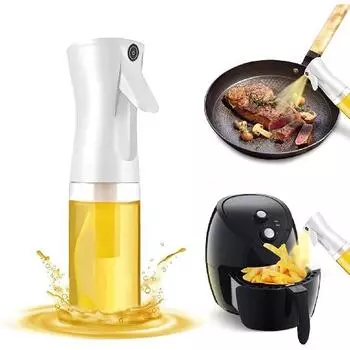 Кухонный диспенсер для масла, распылитель масла, герметичный насос для барбекю, кухонные инструменты для барбекю, многоразовый дозатор, кухонные аксессуары белый