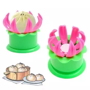 Кухонный DIY кондитерский пирог, пельмени, китайская форма Baozi, инструмент для выпечки и кондитерских изделий, приготовленная на пару фаршированная булочка, форма для изготовления булочек, 1 шт.