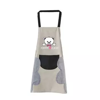 Кухонный фартук, подвесное полотенце для рук, регулируемые фартуки шеф-повара, маслостойкий кофейный комбинезон, водонепроницаемые аксессуары для выпечки