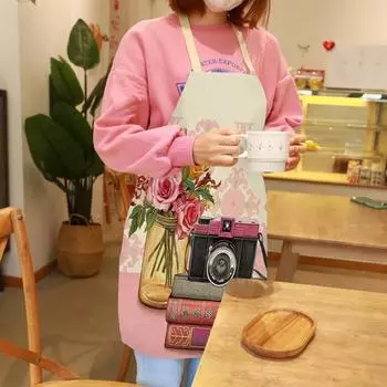 Кухонный фартук Шикарный безусадочный долговечный нагрудник шеф-повара устойчивый к царапинам не выцветающий фартук нагрудник шеф-повара для дома H