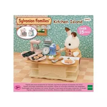 Кухонный гарнитур Sylvanian Island (5442), Популярная в Корее семья Sylvanian