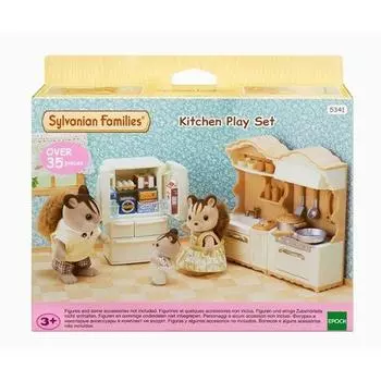 Кухонный гарнитур Sylvanian Премиум (5341), Популярная в Корее семья Sylvanian