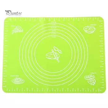 Кухонный инструмент, антипригарный силиконовый коврик для раскатки теста, коврик для торта, стол, лист оранжевый