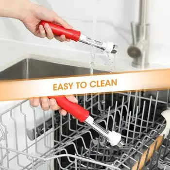 Кухонный инструмент Yousheng из нержавеющей стали для удаления сердцевины фруктов 2 в 1 с эргономичной ручкой, легкое удаление сердцевины фруктов, инструмент для удаления сердцевины из картофеля, лука, помидоров циан