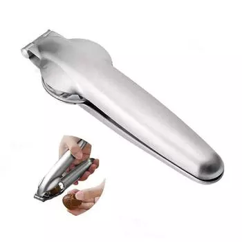 Кухонный инструмент Зажим для каштанов Из нержавеющей стали Открывалка для орехов Щелкунчик Бытовая Щипцы для чистки каштанов Резак для грецкого ореха