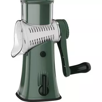 Кухонный измельчитель Барабанный измельчитель Ручная давилка Волновой нож Картофелерезка Терка Измельчитель Измельчитель овощей белый