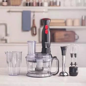 Кухонный комбайн Karaca Premium Limited Edition со стеклянной чашей (2 года гарантии)