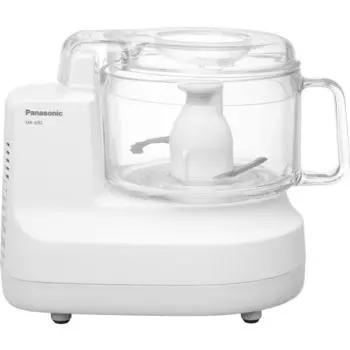 Кухонный комбайн Panasonic 7 функций в 1 (рубка, измельчение, смешивание, терка, крупная терка, нарезка ломтиками, шинковка) Детское питание MK-K82-W можно мыть в посудомоечной машине