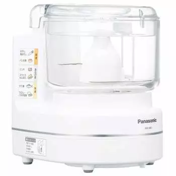 Кухонный комбайн Panasonic измельчать смешивать смешивать тереть на крупной терке замешивать нарезать соломкой MK-K81-W белый