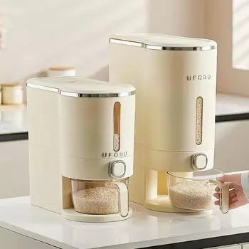 Кухонный контейнер 5 кг 10 кг ведро нано-защита от насекомых влагостойкая коробка для риса герметичная банка для хранения зерна коробка для хранения продуктов для домашних собак 5KG