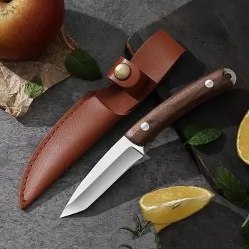 Кухонный кованый универсальный нож Нож мясника Нож для чистки костей Фруктовый нож для домашнего приготовления Нож для рыбалки