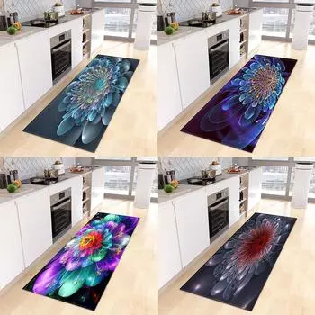 Кухонный коврик, коврик для домашней двери, детский коврик для гостиной, пол с татами, ковер для коридора, балкона, нескользящий ковер 50x80cm