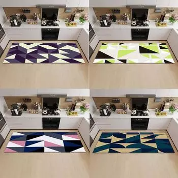 Кухонный коврик, коврик для двери, крыльца, длинный ковер для спальни, балкона, ванной комнаты, нескользящий пол, ковер для гостиной 50x80cm