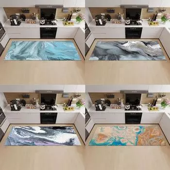 Кухонный коврик, коврик для двери, крыльца, длинный ковер для спальни, дома, балкона, ванной комнаты, нескользящий пол, ковер для гостиной 50x80cm