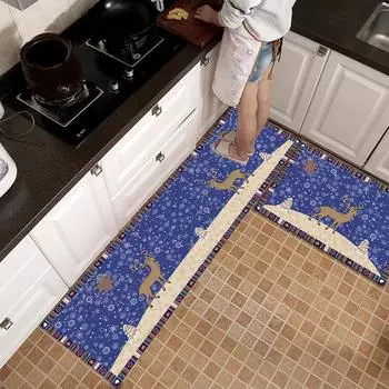 Кухонный коврик Нескользящий коврик для ванной Мягкий напольный коврик для спальни Коврик для гостиной Коврик для двери Кухонный коврик 40cmx60 40cmx120cm