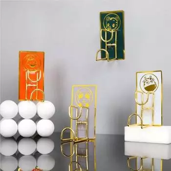 Кухонный крючок Многоцелевые крючки Крючок для хранения туалетных принадлежностей Крючок для хранения туалетных принадлежностей Туалетные принадлежности Крючок на клейкой основе