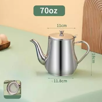 Кухонный масляный фильтр, кухонные принадлежности, резервуар для хранения, контейнер для жироулавливающего фильтра, масляный фильтр для ресторана, масляные баки из нержавеющей стали 11oz