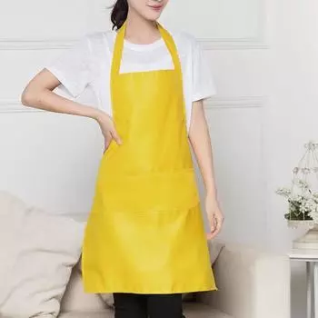 Удобный фартук для кухни Bib, устойчивый к пятнам, унисекс, со шнуровкой, для барбекю