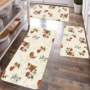 Кухонный напольный коврик, нескользящий и маслостойкий, длинная полоса, бытовая входная дверь, туалетный абсорбирующий маслопоглощающий коврик 40x60cm