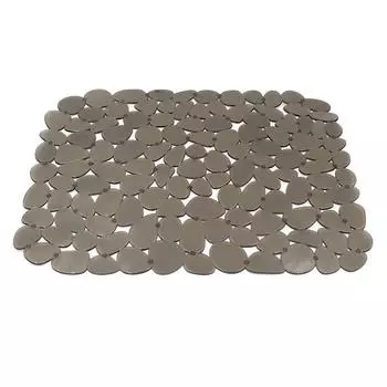 Кухонный нескользящий коврик для раковины ПВХ коврик для раковины коврик для сушки посуды и палочек для еды 30*40см One Size коричневый