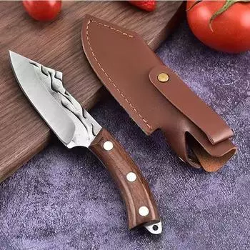 Кухонный нож Бытовые ножи для обвалки Тесак для мяса Нож для нарезки Открытый нож Резак