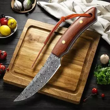 Кухонный нож для мяса, нож для отделения костей, нож для фруктов из нержавеющей стали, мясницкий нож, универсальный нож, идеально подходящий для домашнего приготовления пищи, кухонный нож