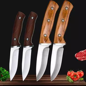Кухонный нож для нарезки фруктов, нож для мяса из нержавеющей стали, кухонный нож для шеф-повара, кухонные принадлежности