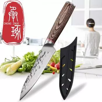 Кухонный нож для обвалки, кухонные ножи из нержавеющей стали, универсальные ножи шеф-повара, 5 дюймов, кованый нож ручной работы, нож для мяса, кухонный гаджет