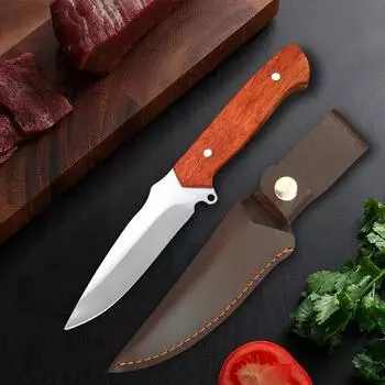 Кухонный нож для обвалки мяса с кованым лезвием из нержавеющей стали, поварской нож для нарезки мяса, нож для фруктов, мясницкий нож, кухонные принадлежности