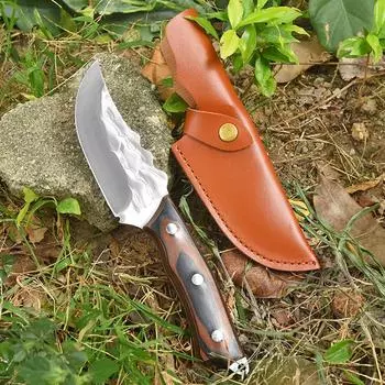 Кухонный нож для обвалки, нож для резки мяса и овощей, нож для нарезки шеф-повара, портативный нож для кемпинга, барбекю, рыбалки