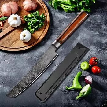 Кухонный нож из дамасской стали, нож для нарезки костей, нож для мясника, нож для мяса, рыбы, суши, профессиональный резак для приготовления пищи