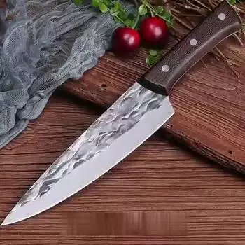 Кухонный нож из кованой нержавеющей стали, нож для обвалки, нож для нарезки овощей и мяса, нож для филе, нож для разделки и чистки мяса Type2