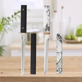 Кухонный нож из нержавеющей стали для нарезки мяса, острый нож для фруктов и арбузов, нож для рыбы с ручкой из ABS, кухонный инструмент