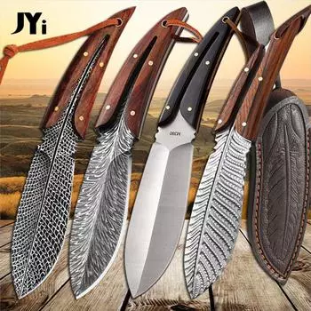 Кухонный нож из нержавеющей стали для разделки мяса, мяса, рыбы, овощей, поварской нож для нарезки мяса на открытом воздухе