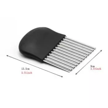 Кухонный нож из нержавеющей стали для резки картофеля, лука, моркови, чипсов, инструмент One Size